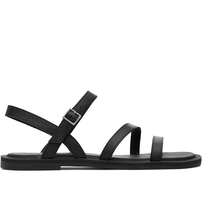 TOMS Women's Kira Leather Strappy Sandals
