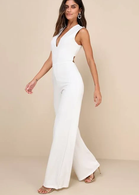 Lulus Backless Jumpsuit