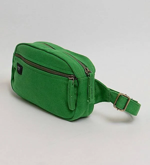 Terra Thread Organic Cotton Canvas Fanny Pack in Green at Urban Outfitters