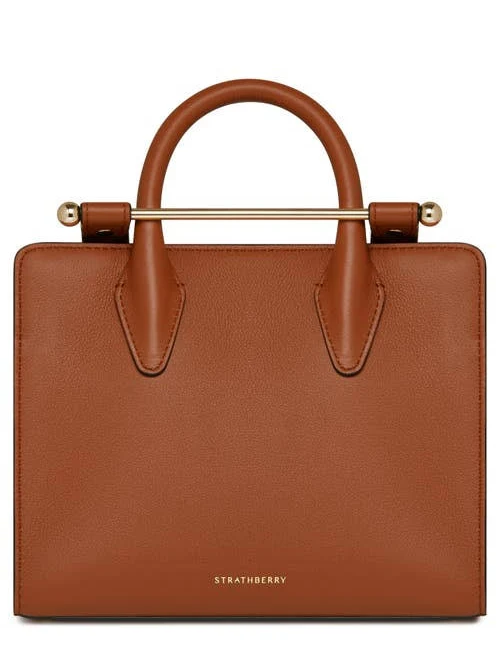Strathberry Leather Mini Tote Bag