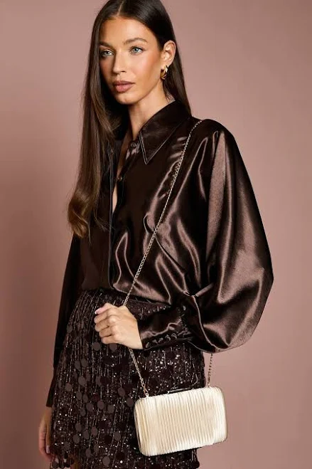 Coast Women's Brooke Satin Clutch Bag