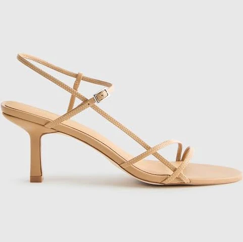 Quince Women's Italian Leather Strappy Heel