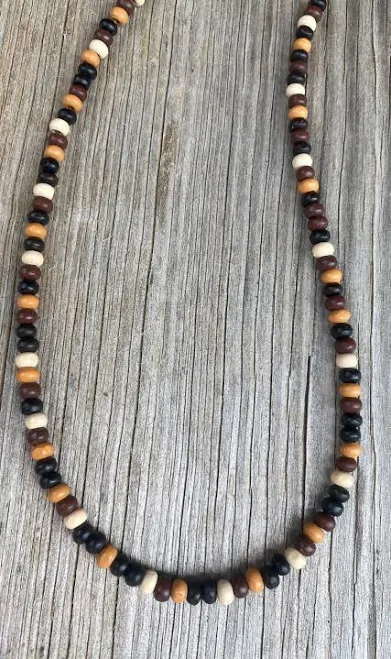Wood Bead Necklace
