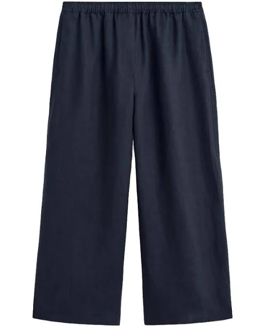 Cos Linen Culottes - Navy