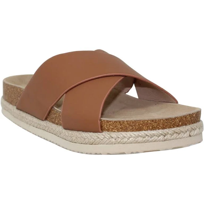 Sobeyo Women's Classic Criss Cross Platform Sandals Espadrilles