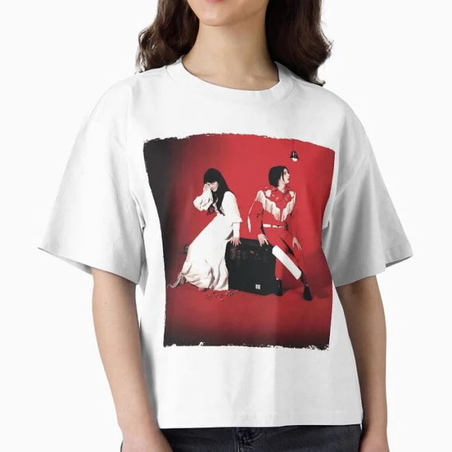 The White Stripes Minimal Rock Duo Band T-Shirt