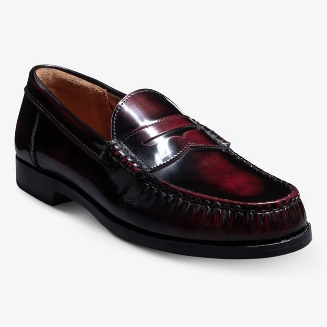 Allen Edmonds Men's Newman Leather Penny Loafers