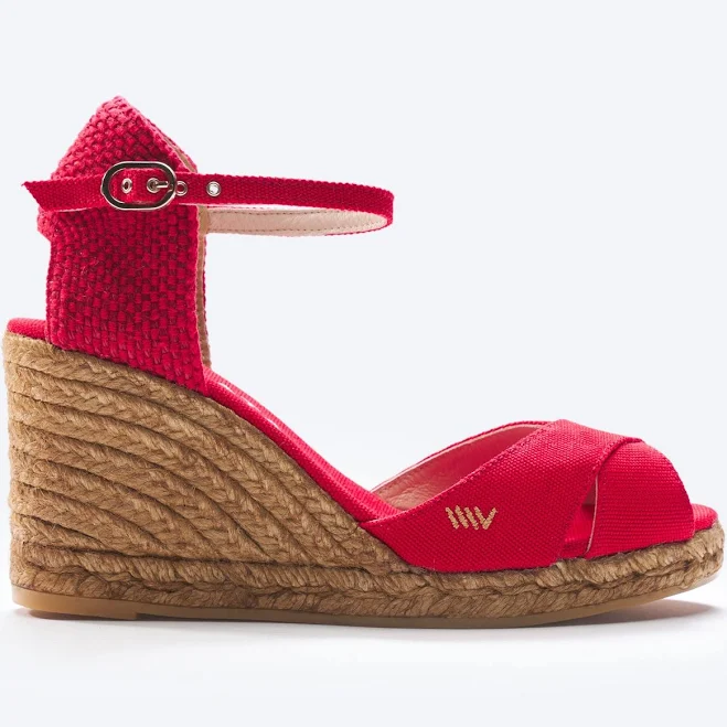 Viscata Aiguablava Canvas Espadrille Sandal Wedges