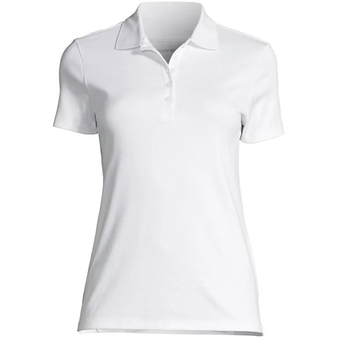 Lands' End Women's Supima Cotton Polo Shirt