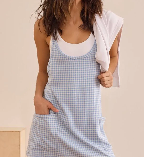 As Revival Hang Tough Gingham Mini Dress