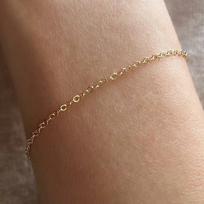 Dainty Gold Chain Bracelet