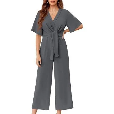 Imily Bela Women's Flowy Wide Leg Jumpsuit