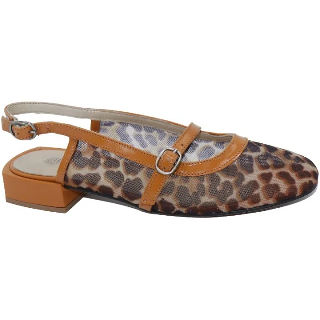 Eric Michael Women's Minimalist Leather Slide Sandals