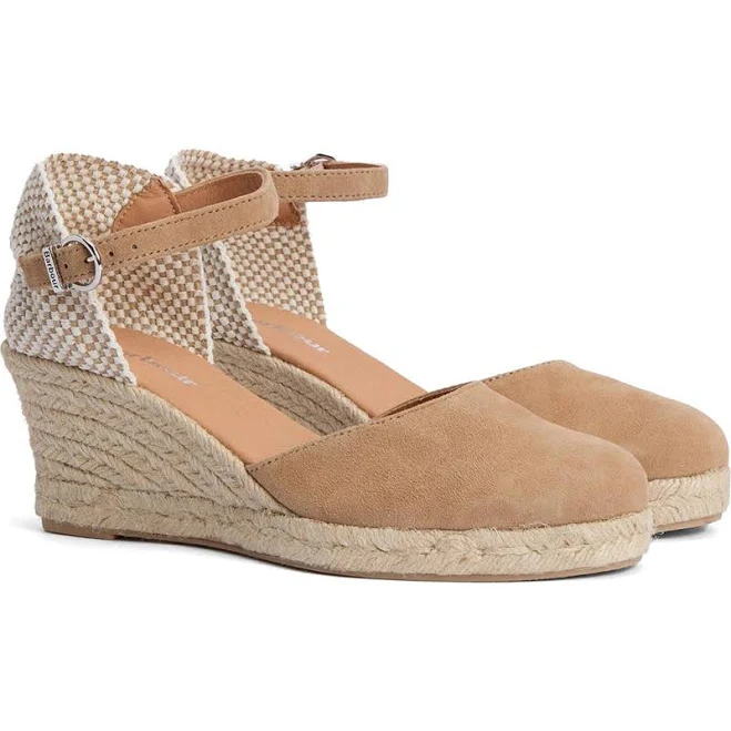 Barbour Women's Elder Espadrille Wedge Sandals