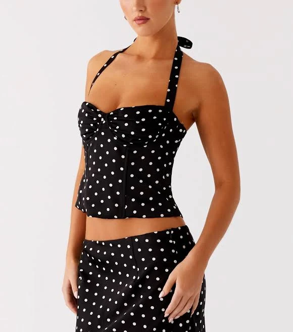 Breanne Polka Dot Top