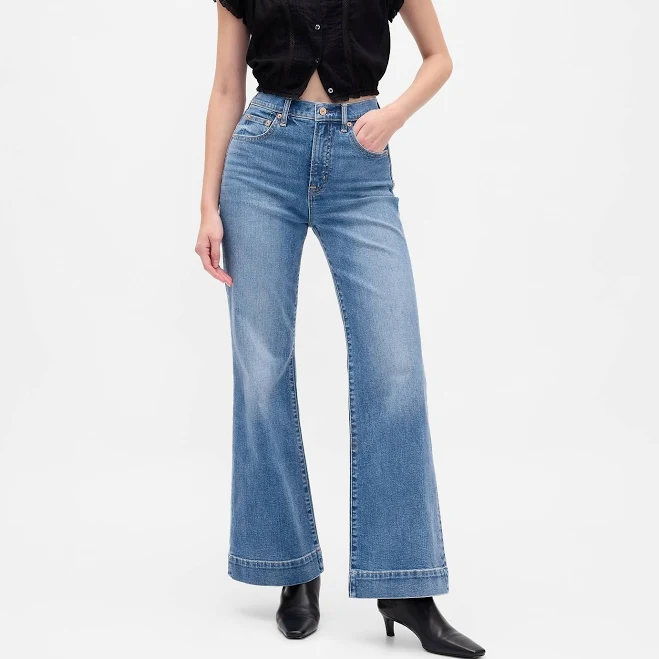 Gap Women's High Rise Flare Jeans