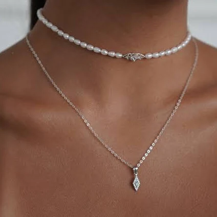 Dainty Silver Necklace