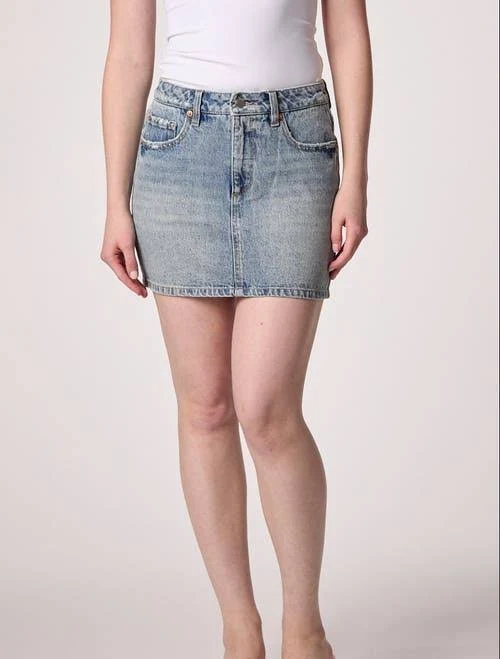 Blue Revival Women's On The Edge Denim Mini Skirt