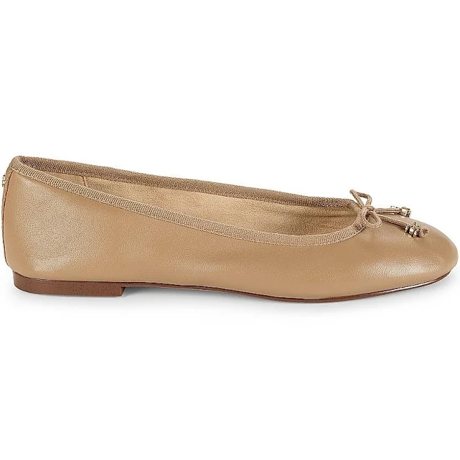 Sam Edelman Women's Flora Leather Ballet Flats