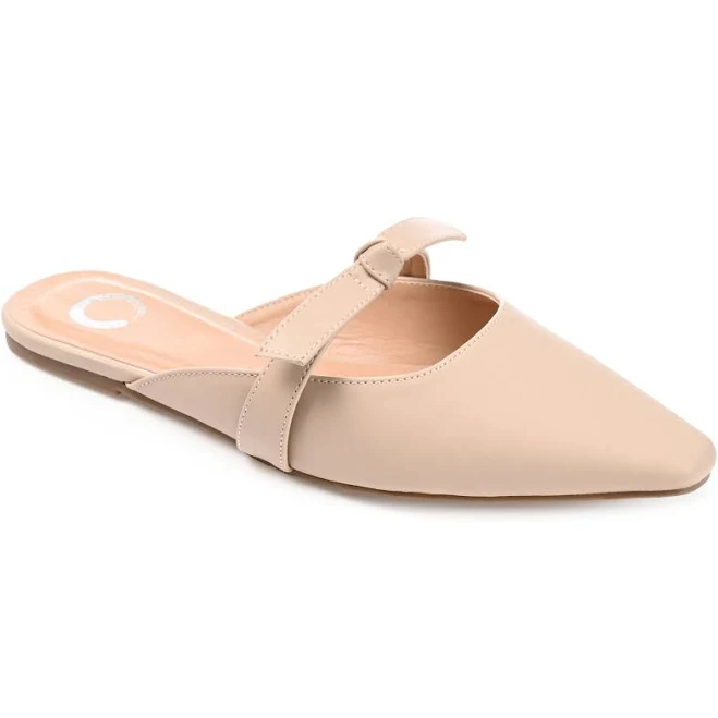 Journee Collection Missie Bow Mule Flats