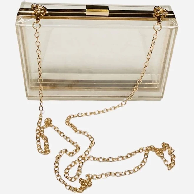 Acrylic Box Clutch