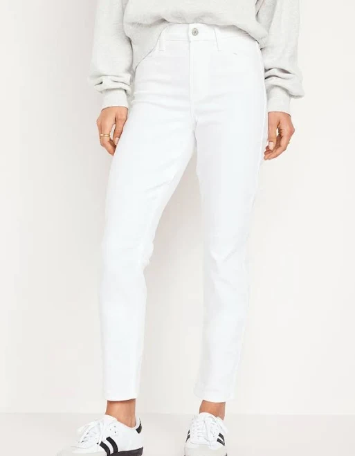 Old Navy Women's High-Waisted Wow Straight Ankle Jeans