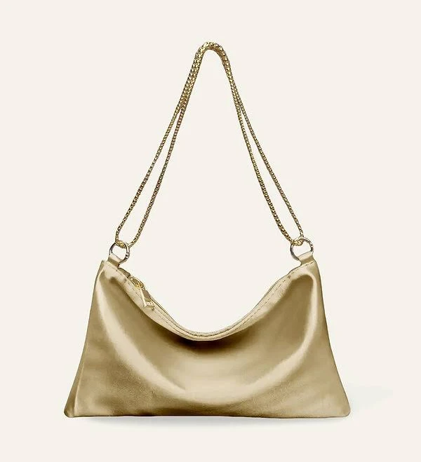 Azazie Women's Satin Metal Bridesmaid Bags