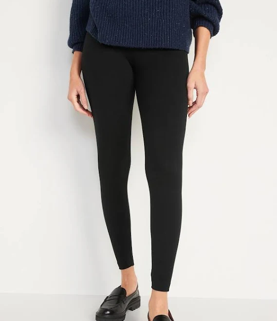 Old Navy Women's High-Waisted Jersey Leggings