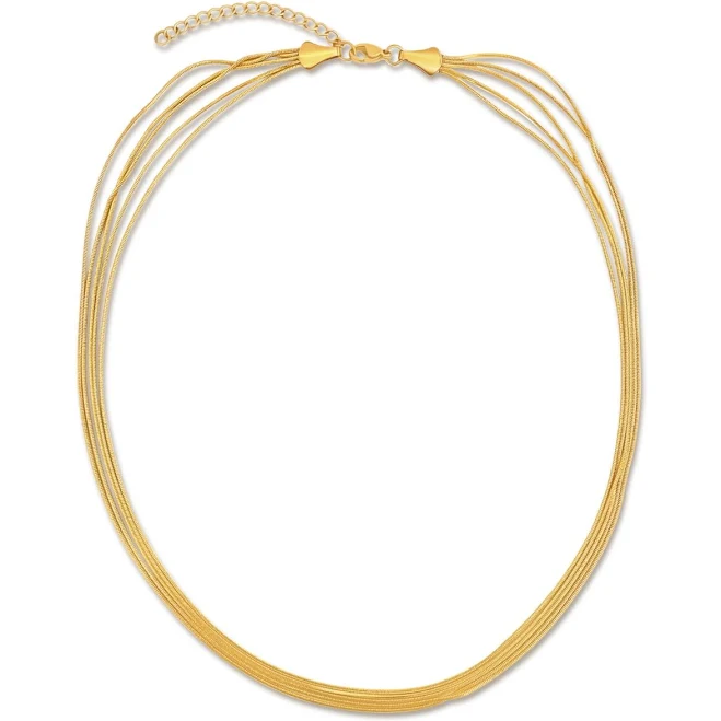 Justine Layered Chain Necklace