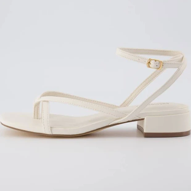 Cushionaire Women's Novella Block Heel Sandal with Memory Foam