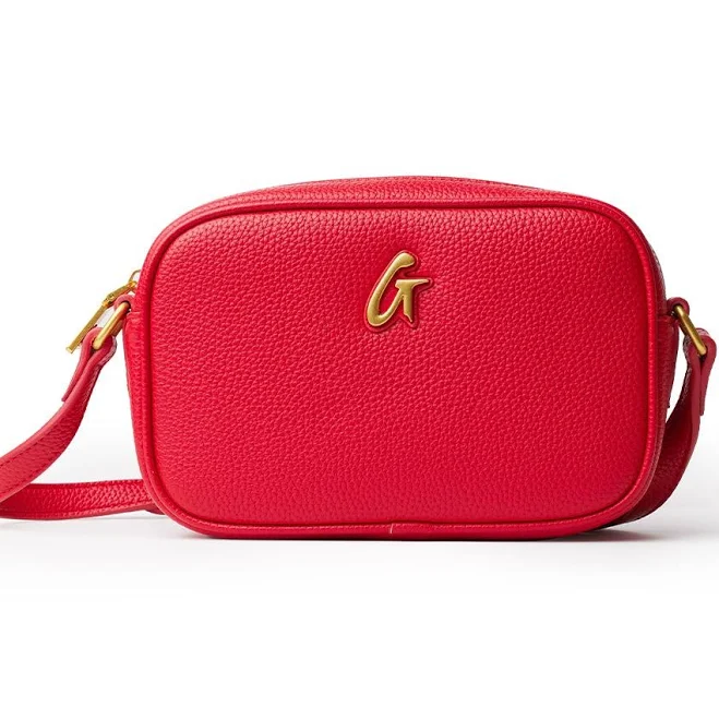 Glam-Aholic Lifestyle Pebble Vegan Leather Mini Camera Bag