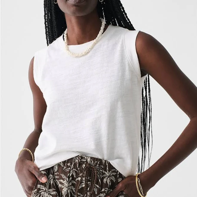 Faherty Women's Sunwashed Slub Muscle Tank