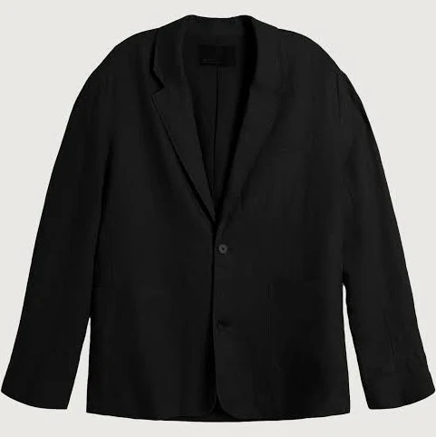 Oak + Fort Linen Blazer