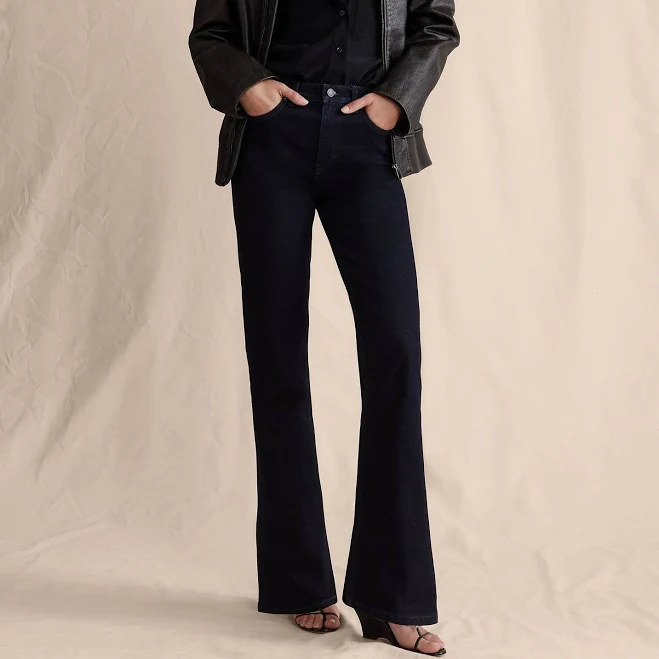 Banana Republic Women's High-Rise Bootcut Jeans