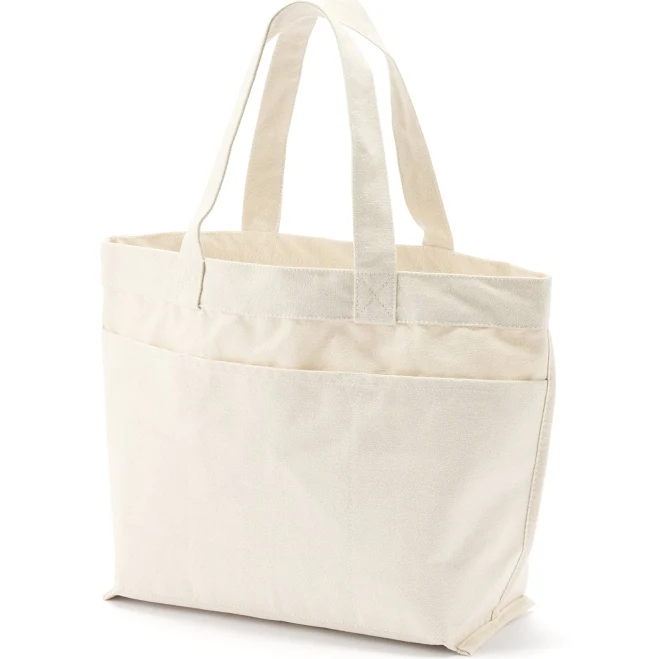 Muji USA Canvas Wide Tote Bag