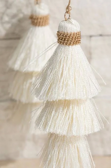 Tier Tassel Earrings