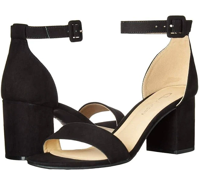 CL by Laundry Women's Jody Wide Width Block Heel Sandals