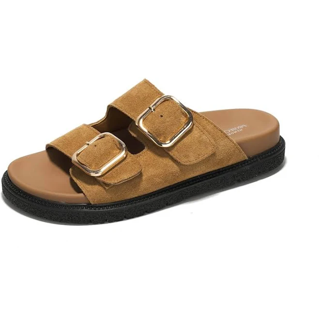 Women's Genuine Leather Slides