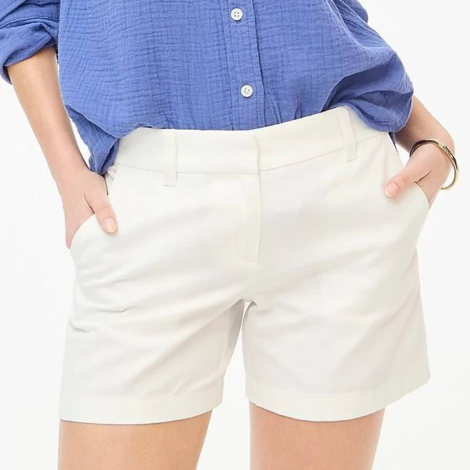J.Crew Women's 5" Classic Chino Short
