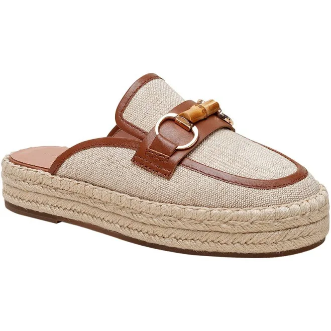 Shiloh Women's Bamboo Keeper Espadrille Mules