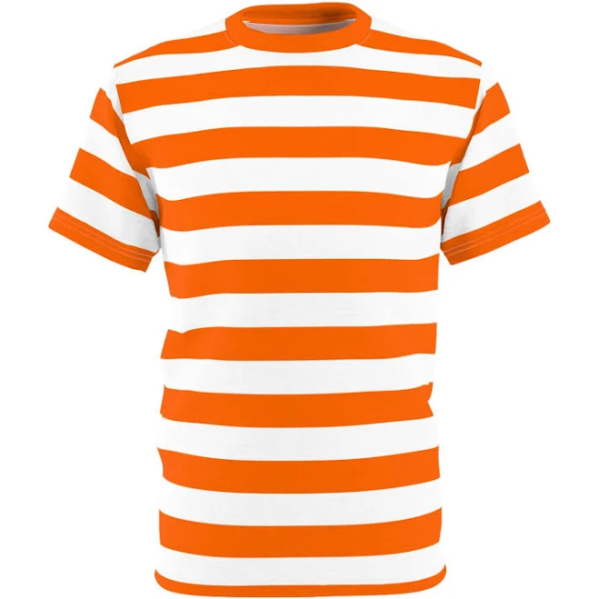 Lightweight Heavyweight Striped Crewneck Tshirt