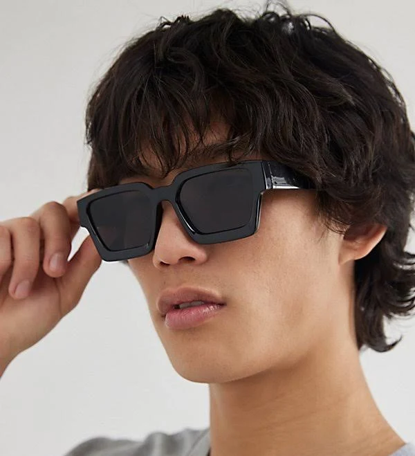 Keegan Men's Square Sunglasses