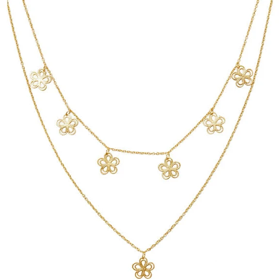 Flower Child Layered Necklace