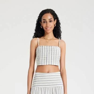 A New Day Women's Pleated Smocked Camisole