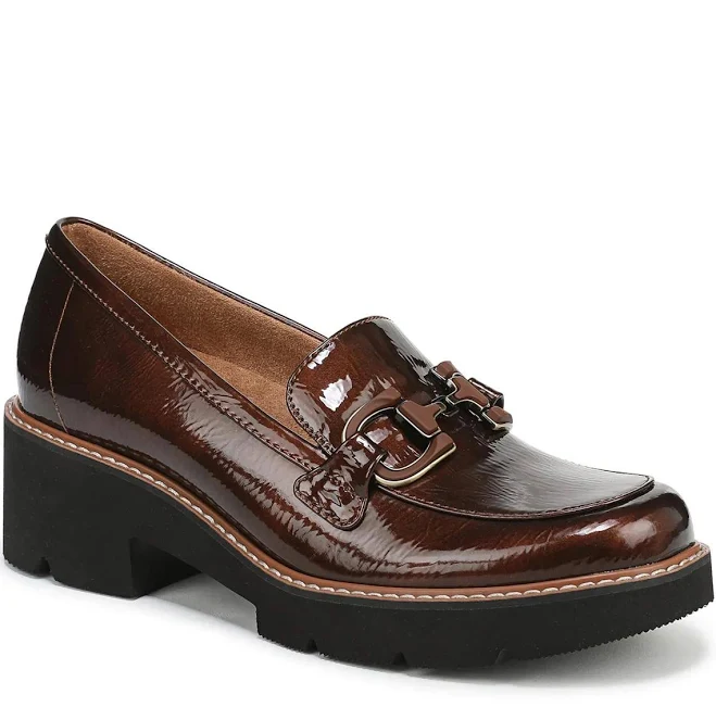 Naturalizer Women's Corrine Platform Block Lug Loafers