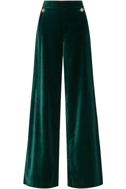 Temperley London Clove Velvet Waisted Trousers