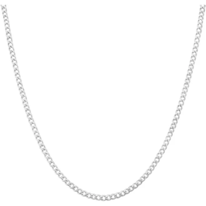 Donatello Gian Sterling Silver Curb Link Necklace