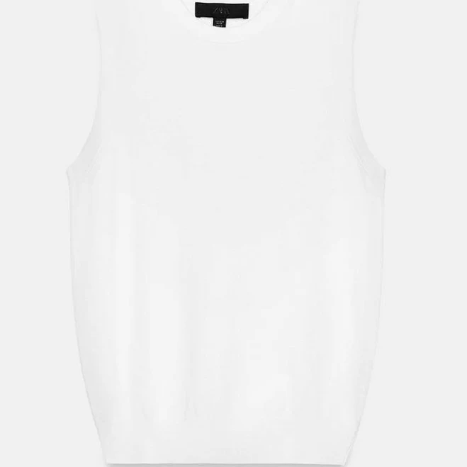 Zara Women's Sleeveless Knit Top