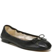 Sam Edelman Felicia Leather Bow Detail Ballet Flats