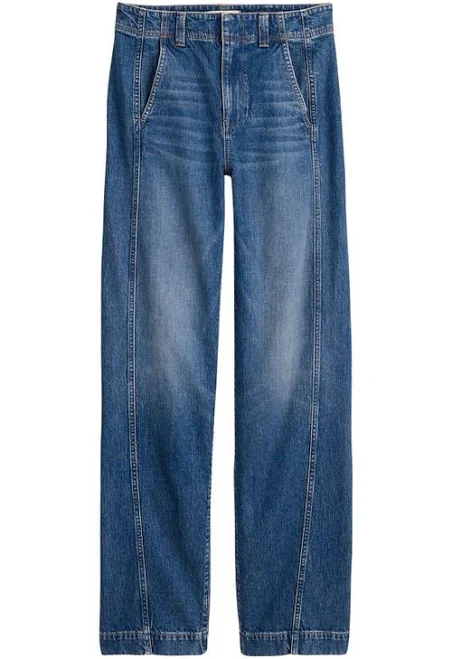 Madewell Women's Tapered Denim Pants Jeans